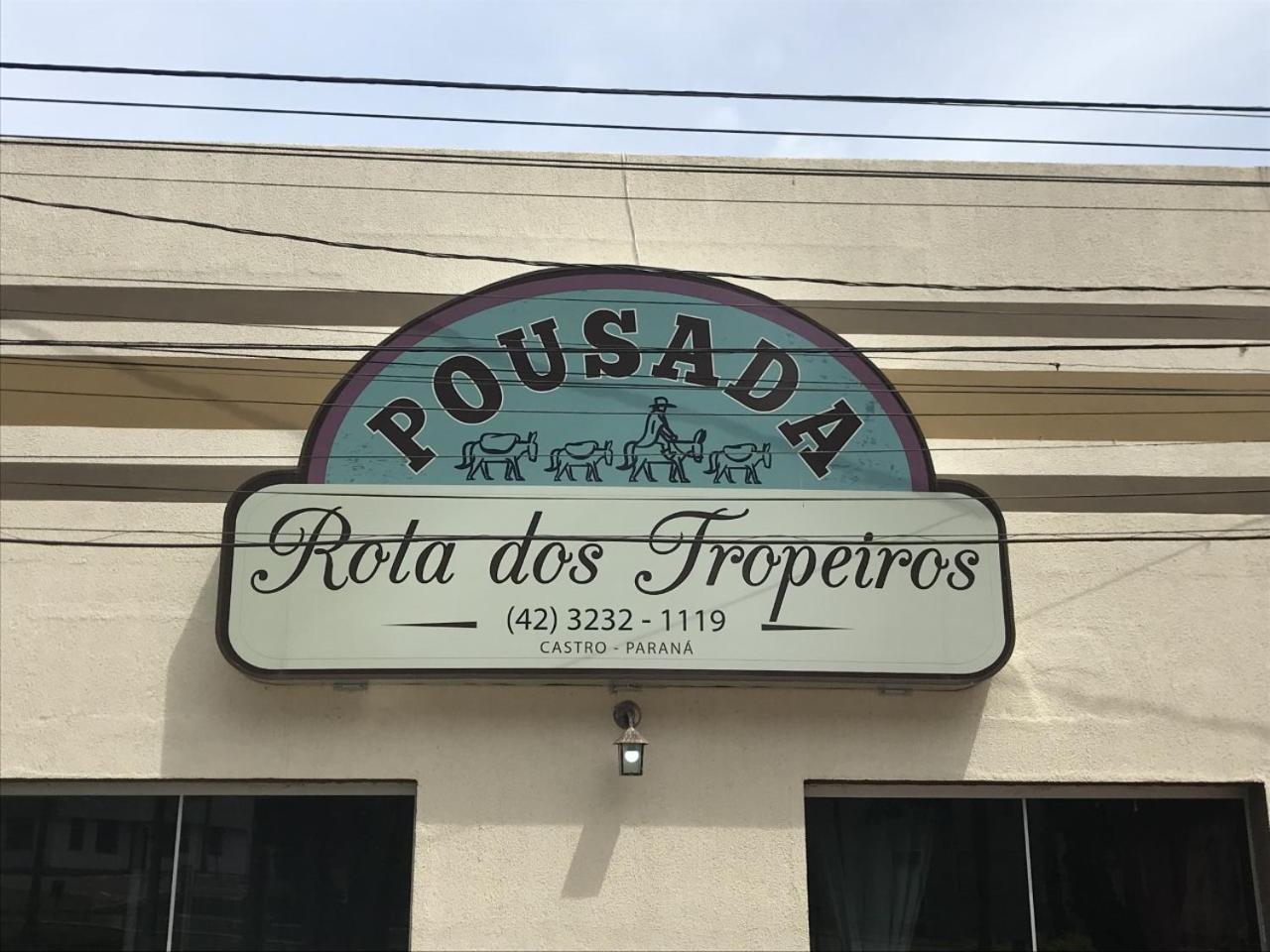 Hotel Rota Dos Tropeiros Castro Exterior photo